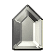 2774 Elongated Pentagon FB HOTFIX Swarovski®