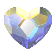 2808 Heart Flat Back Swarovski®