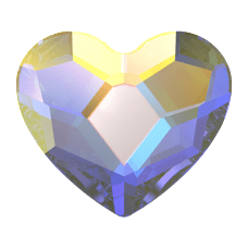 2808 Heart Flat Back HOTFIX Swarovski®