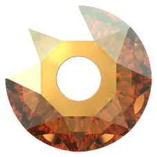 Bouton Swarovski 3188 CRYSTAL METSUNSH F Vente en Gros