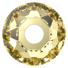 Bouton Swarovski 3188 RECREATED DARK JONQUIL F Vente en Gros