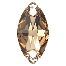 Bouton Swarovski 3223 LIGHT COLORADO TOPAZ F Vente en Gros