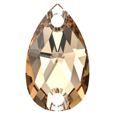 Bouton Swarovski 3230 LIGHT COLORADO TOPAZ F Vente en Gros