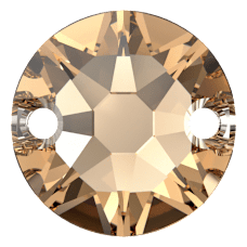 Bouton Swarovski 3288 LIGHT COLORADO TOPAZ F Vente en Gros