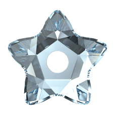 Bouton Swarovski 3754 AQUAMARINE F Vente en Gros