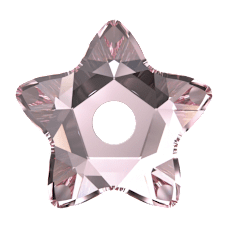 Bouton Swarovski 3754 LIGHT ROSE F Vente en Gros