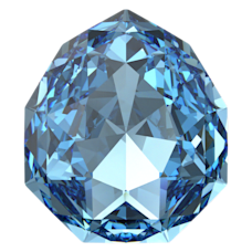 Cristaux à sertir 4329 AQUAMARINE F Vente en Gros