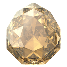 Cristaux à sertir 4329 CRYSTAL GOL.SHADOW F Vente en Gros