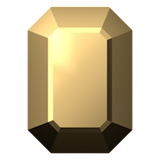 Cristaux à sertir 4610 CRYSTAL AURUM F Vente en Gros