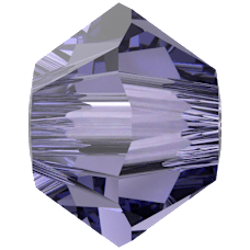 Perles toupies 5328 TANZANITE Vente en Gros
