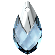 Pendentif Swarovski 6565 Aquamarine Ltchromez Mci Vente en Gros
