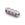 Vente au détail Perle tube acier inoxydable gravé losange 18.5x6mm Trou : 2mm (1)