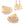 Grossiste en Boucles d'oreilles chandelier 9 anneaux acier doré 36x32mm (2)