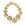 Vente au détail Pendentif acier inoxydable doré médailles cabossées 41m-Trou: 1mm (1)