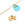 Vente au détail Pendentif charm noeud en acier inoxydable doré 5x6mm - Trou: 1mm (1)