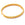 Grossiste en Bracelet jonc ovale en acier inoxydable doré - 59x53mm (1)