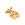 Vente au détail Pendentif chausson de danseuse acier doré 15x10mm - Trou: 1mm (1)