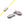 Vente au détail Perle poisson en acier inoxydable 9x4.5mm - Trou: 1mm (2)