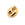 Vente au détail Pendentif breloque grain de café acier inoxydable doré 15x13mm avec anneau (1)