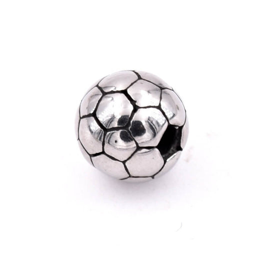 Perle ballon foot acier 304 - 8mm - Trou: 2mm (1)
