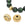 Vente au détail Perles rondelle rainurée en laiton doré 13x10mm - Trou: 3mm (2)