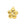 Grossiste en Pendentif fleur laiton et zircon centre 16mm - Trou: 1.4mm (1)