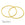 Vente au détail Anneaux connecteurs fermés - laiton doré jaune strié qualité 30x1mm - diam int : 28mm (2)
