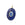 Vente au détail Pendentif oval lapis lazuli et oeil en zircon 18mm - Trou: 1.8mm (1)