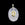 Grossiste en Pendentif oval cristal de quartz oeil en zircon 18mm - Trou: 1.8mm (1)