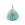Vente au détail Pendentif amazonite coquille sculpté - laiton doré et zircon 23x20mm plus anneau (1)