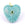 Vente au détail Pendentif coeur sculpté amazonite laiton doré et zircon 35x30mm (1)