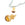 Grossiste en Pendentif ethnique laiton doré or fin et quartz jaune 26x14.5mm - Trou: 3mm (1)
