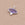 Vente au détail Pendentif oeil ovale Améthyste serti argent 925 - 13x11mm (1)