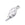 Vente au détail Pendentif coquillage laiton argenté 19x9mm - Trou 1.2mm (1)