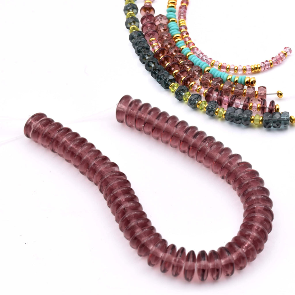 Perles Facettes Bohême 4mm Couleur Chocolat - Lot Site Français, Marque Preciosa