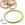 Vente au détail Bracelet jonc corne laqué vert love bird 65mm - Epaisseur : 3mm (1)