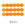 Grossiste en Perle ronde de Bohème fluo Neon orange 4mm (50)
