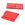 Grossiste en Pochette forme étui en microfibre rouge velour 15x8mm (1)