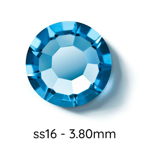 Strass à coller FlatBack Preciosa Malibu Blue ss16-3.80mm (60)