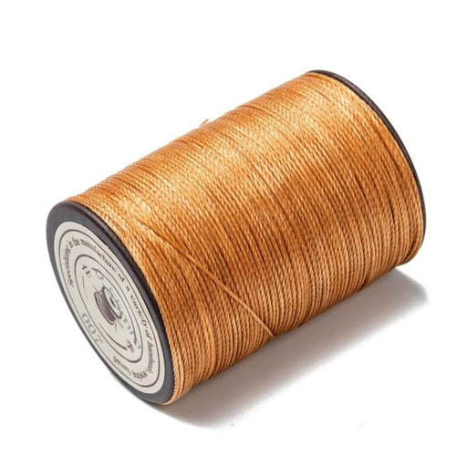 Cordon polyester torsadé camel 0.55mm - 120m (1 bobine)