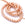 Grossiste en Perles d'eau douce rondes potatoe champagne - 5x4mm - Trou: 0.6mm (1 fil)