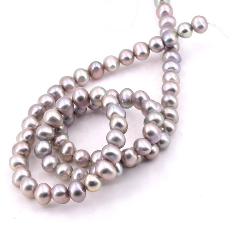 Perles d'eau douce naturelles de 4-4,5 mm main image 1