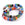 Grossiste en Millefiori perle tube rondelle multicolore 3-4x6-7mm - trou: 1mm (1 fil-36cm)