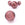 Grossiste en Perle de Murano ronde Améthyste foncé et argent 12mm (1)