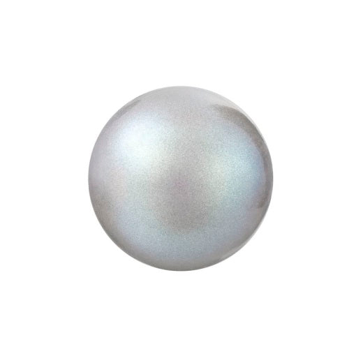 Perle nacrée ronde Preciosa Pearlescent Grey - 4mm (20)