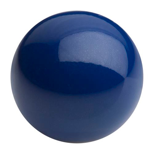 Achat Perles Laqués Rondes Preciosa Navy Blue 10mm  (10)