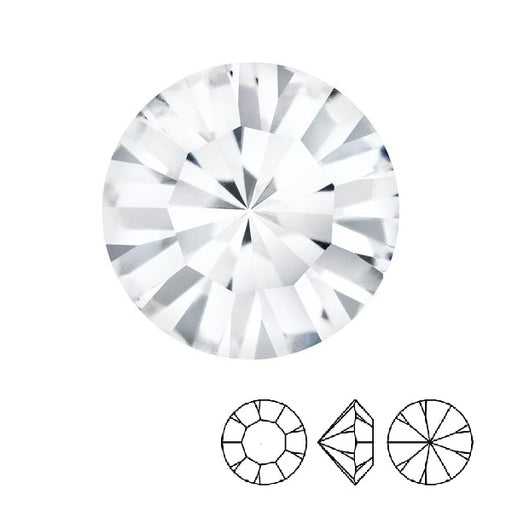 Achat Cristal à sertir Preciosa Maxima Crystal foiled ss16-3.8mm (10)