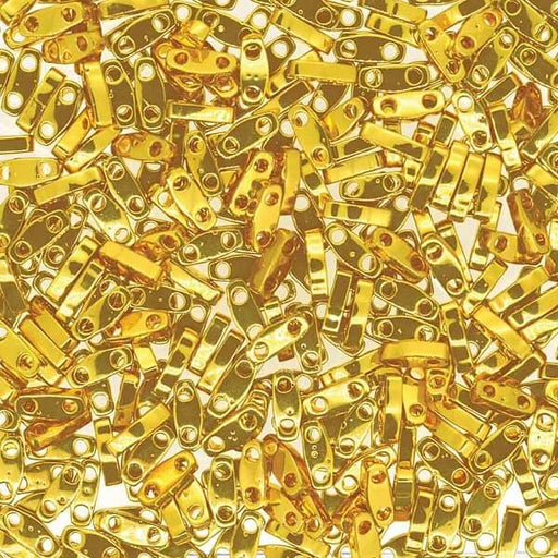 Achat ccQTL191 - Miyuki QUARTER tila perles Doré 24K 1.2mm (10 perles)