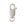 Vente au détail Fermoir mousqueton argent 925 avec anneau - 4x10mm (1)