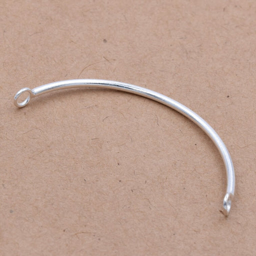 Demi-jonc pour bracelet argent 925 à personnaliser 46mm (1)